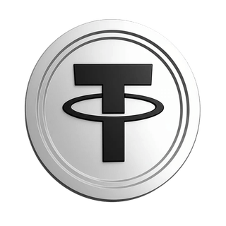 Kezdőknek készült kereskedési útmutatóhoz tartozó Tether USDT stablecoin illusztráció