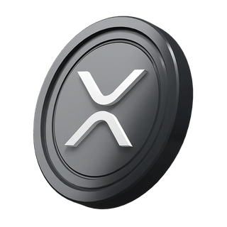 Kriptovaluta kezdőkalauzhoz tartozó XRP érme illusztráció